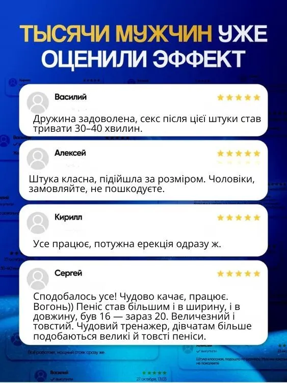 Відгуки покупців